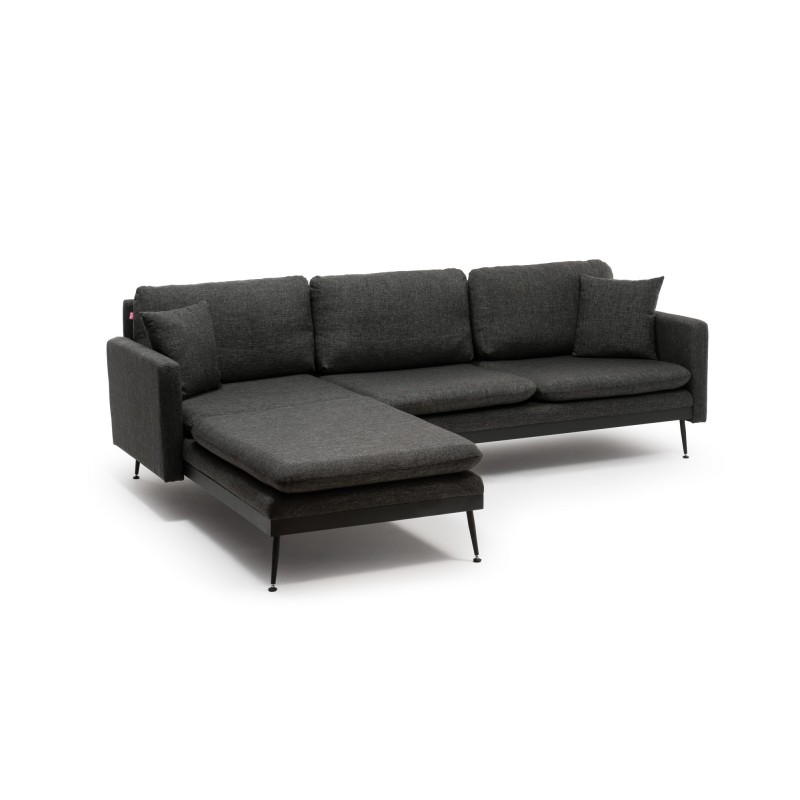 Corner Sofa Reya - Dark Grey Dark Grey