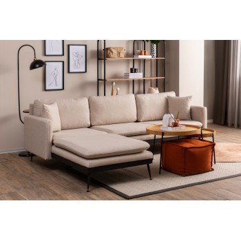 Corner Sofa Reya - Cream Cream