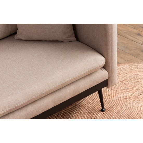 Corner Sofa Reya - Cream Cream Corner Sofa Reya - Cream Cream