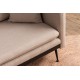 Corner Sofa Reya - Cream Cream Corner Sofa Reya - Cream Cream
