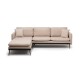 Corner Sofa Reya - Cream Cream Corner Sofa Reya - Cream Cream