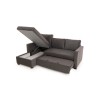 Corner Sofa-Bed Kado - Grey Grey