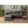Corner Sofa-Bed Kado - Grey Grey