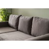 Corner Sofa-Bed Kado - Grey Grey