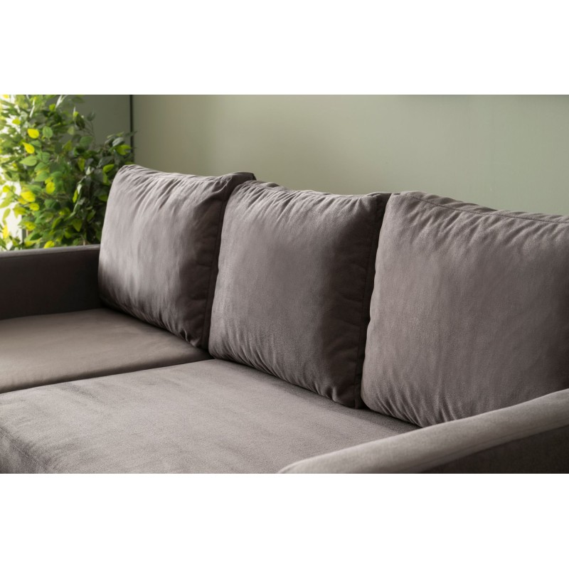 Corner Sofa-Bed Kado - Grey Grey