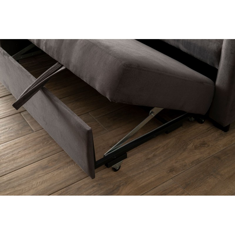 Corner Sofa-Bed Kado - Grey Grey