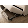 Corner Sofa-Bed Kado - Cream Cream