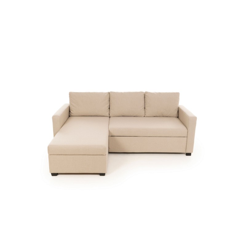 Corner Sofa-Bed Kado - Cream Cream