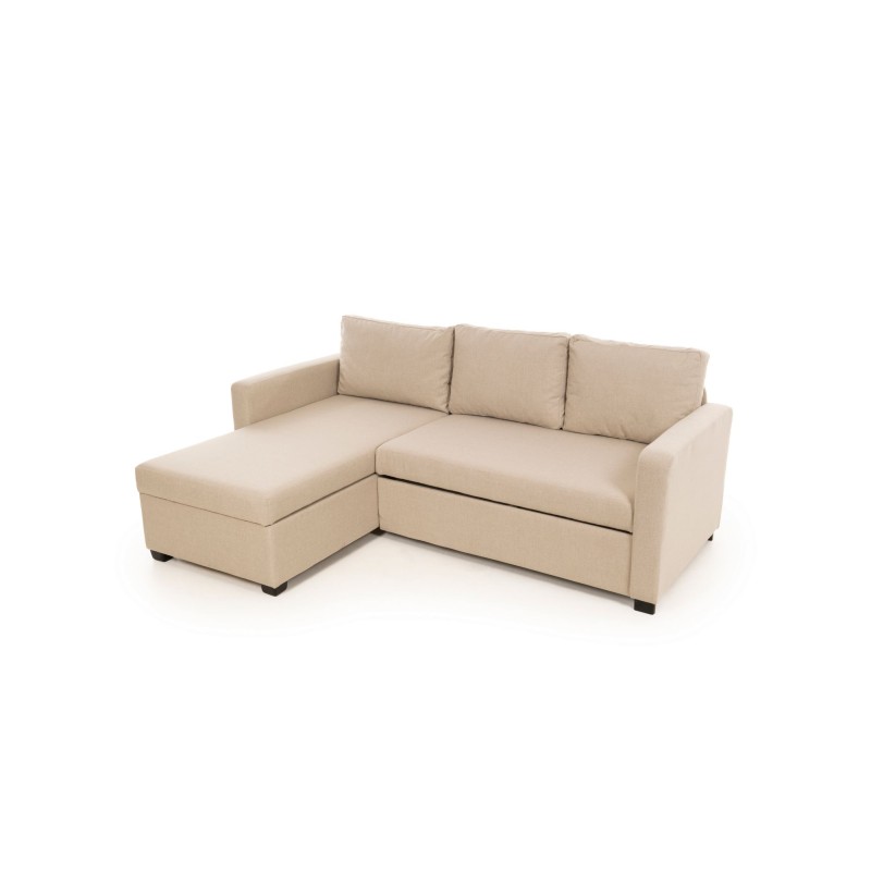 Corner Sofa-Bed Kado - Cream Cream