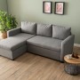 Corner Sofa-Bed Kado - Light Grey Light Grey
