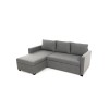 Corner Sofa-Bed Kado - Light Grey Light Grey