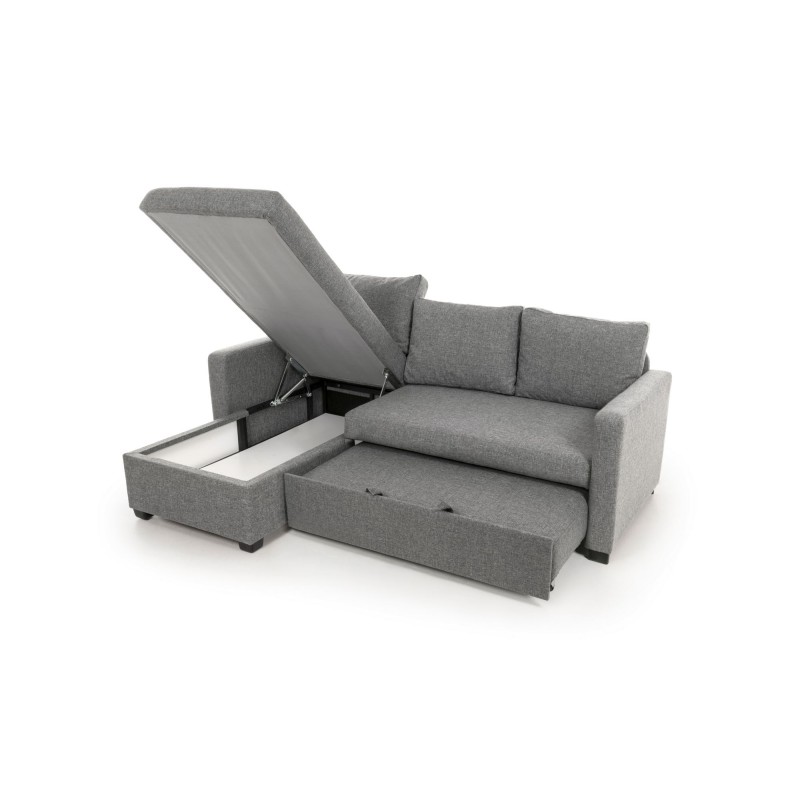 Corner Sofa-Bed Kado - Light Grey Light Grey