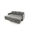 Corner Sofa-Bed Kado - Light Grey Light Grey