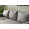 Corner Sofa-Bed Kado - Light Grey Light Grey