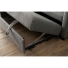 Corner Sofa-Bed Kado - Light Grey Light Grey