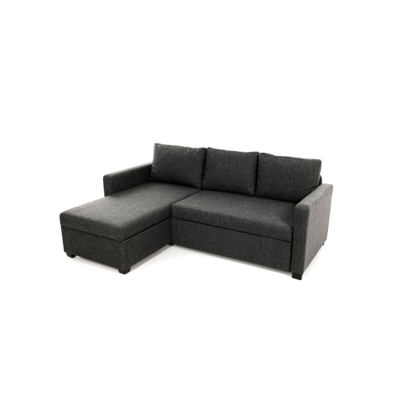 Corner Sofa-Bed Kado - Dark Grey Dark Grey