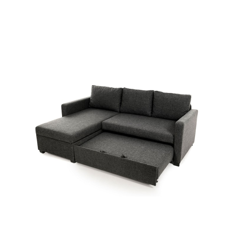 Corner Sofa-Bed Kado - Dark Grey Dark Grey