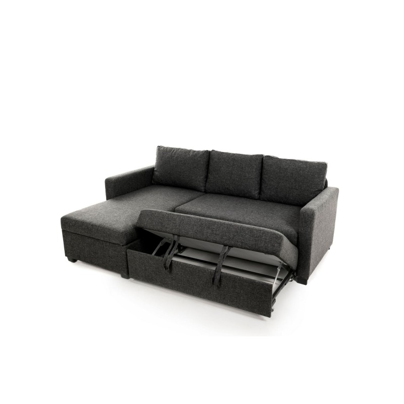 Corner Sofa-Bed Kado - Dark Grey Dark Grey