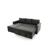 Corner Sofa-Bed Kado - Dark Grey Dark Grey