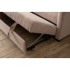 Corner Sofa-Bed Kado - Mink Mink