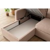 Corner Sofa-Bed Kado - Mink Mink