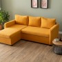 Corner Sofa-Bed Kado - Mustard Mustard