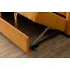 Corner Sofa-Bed Kado - Mustard Mustard