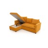 Corner Sofa-Bed Kado - Mustard Mustard