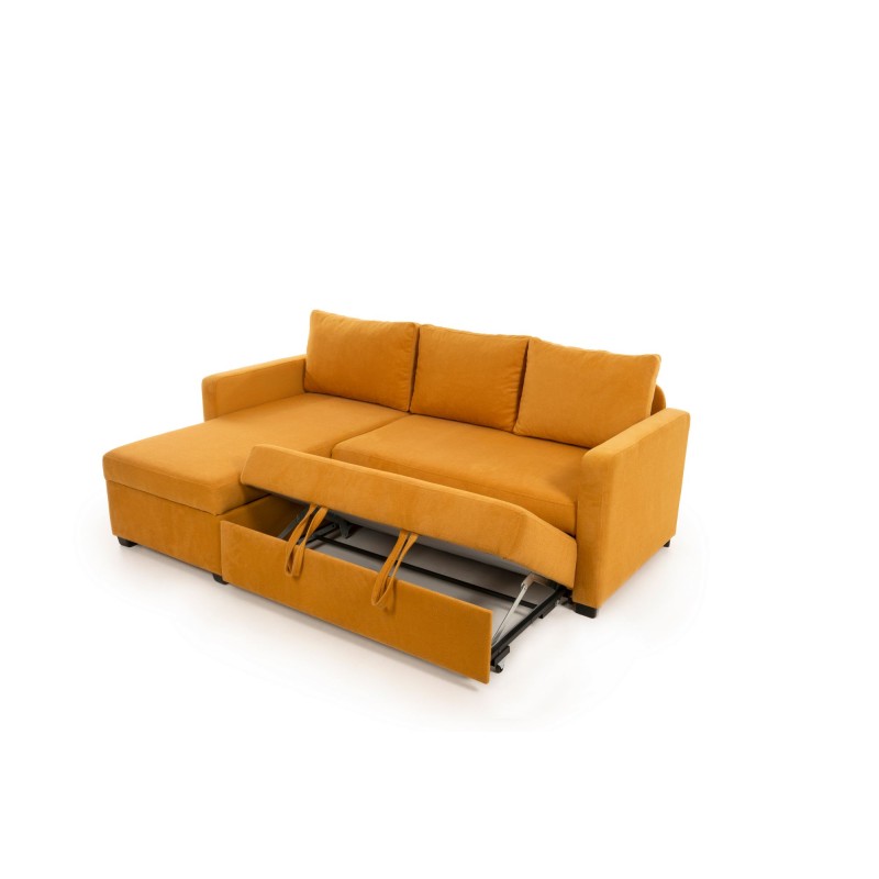 Corner Sofa-Bed Kado - Mustard Mustard