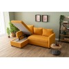 Corner Sofa-Bed Kado - Mustard Mustard