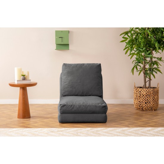 1-Seat Sofa-Bed Taida - GR126 Grey 1-Seat Sofa-Bed Taida - GR126 Grey
