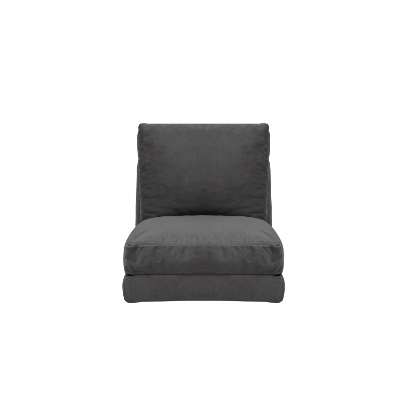 1-Seat Sofa-Bed Taida - GR126 Grey
