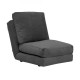 1-Seat Sofa-Bed Taida - GR126 Grey 1-Seat Sofa-Bed Taida - GR126 Grey