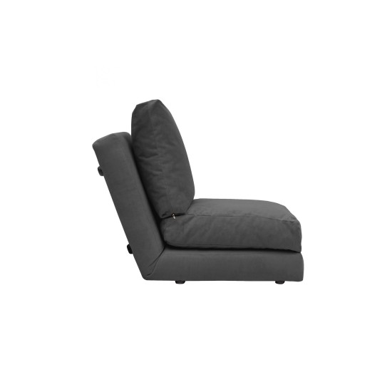 1-Seat Sofa-Bed Taida - GR126 Grey 1-Seat Sofa-Bed Taida - GR126 Grey