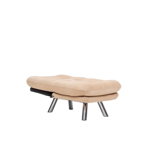 1-Seat Sofa-Bed Misa Small Solo - Cream Cream 1-Seat Sofa-Bed Misa Small Solo - Cream Cream
