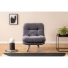 1-Seat Sofa-Bed Misa Small Solo - Grey Grey