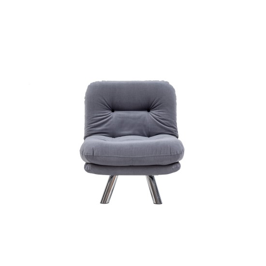 1-Seat Sofa-Bed Misa Small Solo - Grey Grey 1-Seat Sofa-Bed Misa Small Solo - Grey Grey