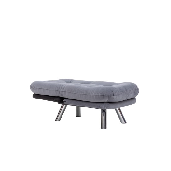 1-Seat Sofa-Bed Misa Small Solo - Grey Grey 1-Seat Sofa-Bed Misa Small Solo - Grey Grey