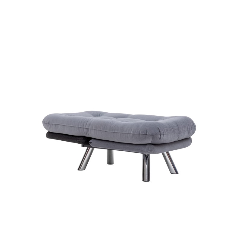 1-Seat Sofa-Bed Misa Small Solo - Grey Grey
