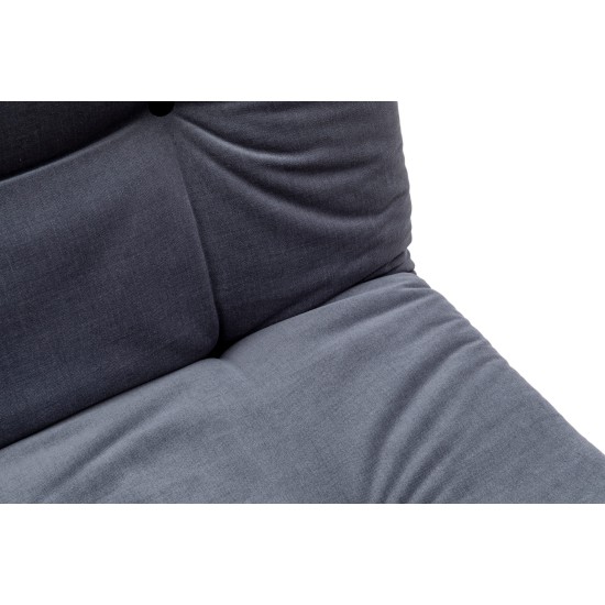 1-Seat Sofa-Bed Misa Small Solo - Grey Grey 1-Seat Sofa-Bed Misa Small Solo - Grey Grey