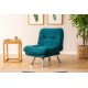 1-Seat Sofa-Bed Misa Small Solo - Petrol Green Petrol Green