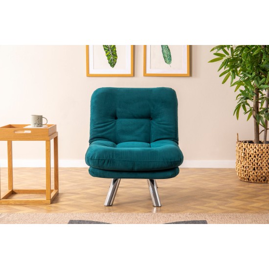1-Seat Sofa-Bed Misa Small Solo - Petrol Green Petrol Green