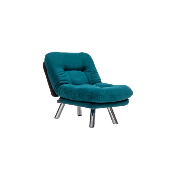 1-Seat Sofa-Bed Misa Small Solo - Petrol Green Petrol Green