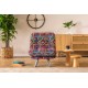 Atelier del Sofa 1-Seat Sofa-Bed Misa Small Solo - Patchwork Multicolor