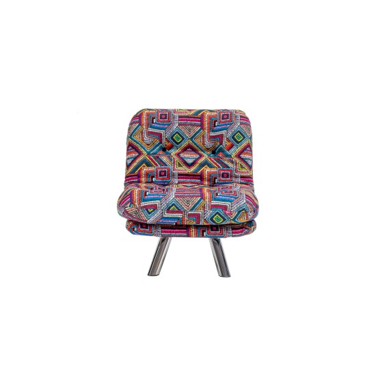 Atelier del Sofa 1-Seat Sofa-Bed Misa Small Solo - Patchwork Multicolor