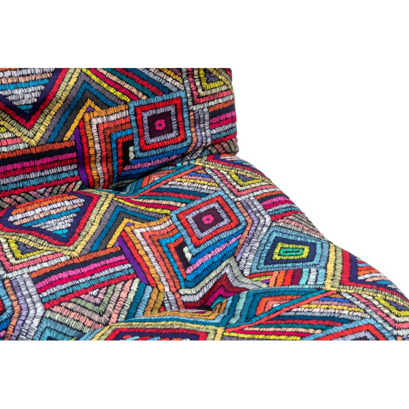 Atelier del Sofa 1-Seat Sofa-Bed Misa Small Solo - Patchwork Multicolor