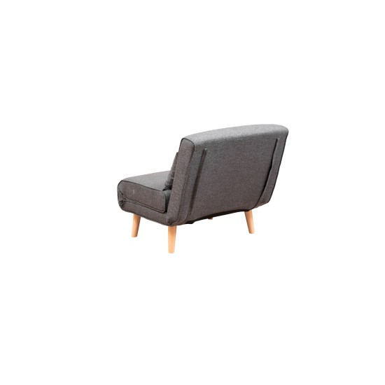 Atelier del Sofa 1-Seat Sofa-Bed Folde Single - Dark Grey Dark Grey