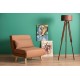 Atelier del Sofa 1-Seat Sofa-Bed Folde Single - Brown Brown