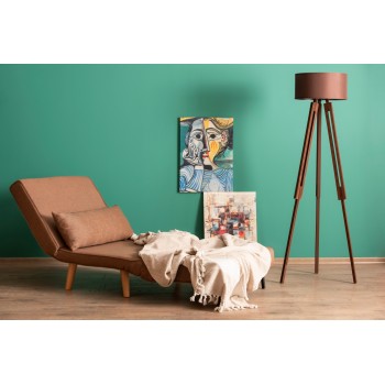 1-Seat Sofa-Bed Folde Single - Brown Brown