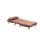 Atelier del Sofa 1-Seat Sofa-Bed Folde Single - Brown Brown